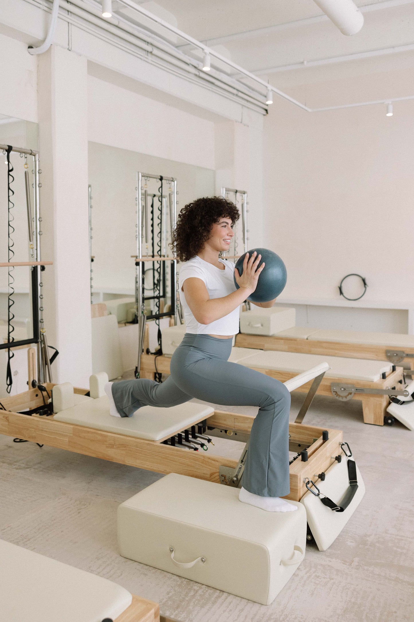 Flare Pants Light Grey