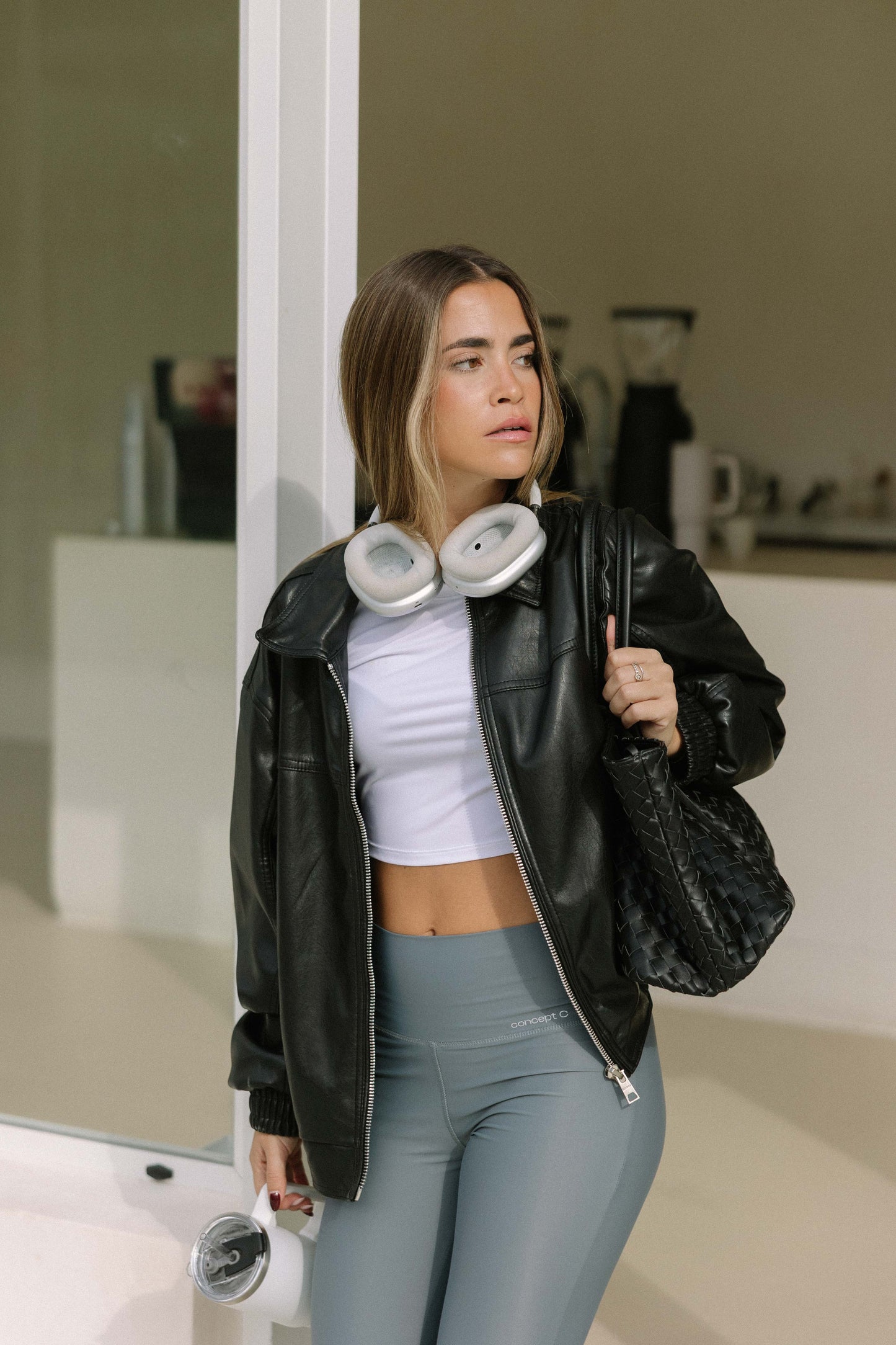 Flare Pants Light Grey